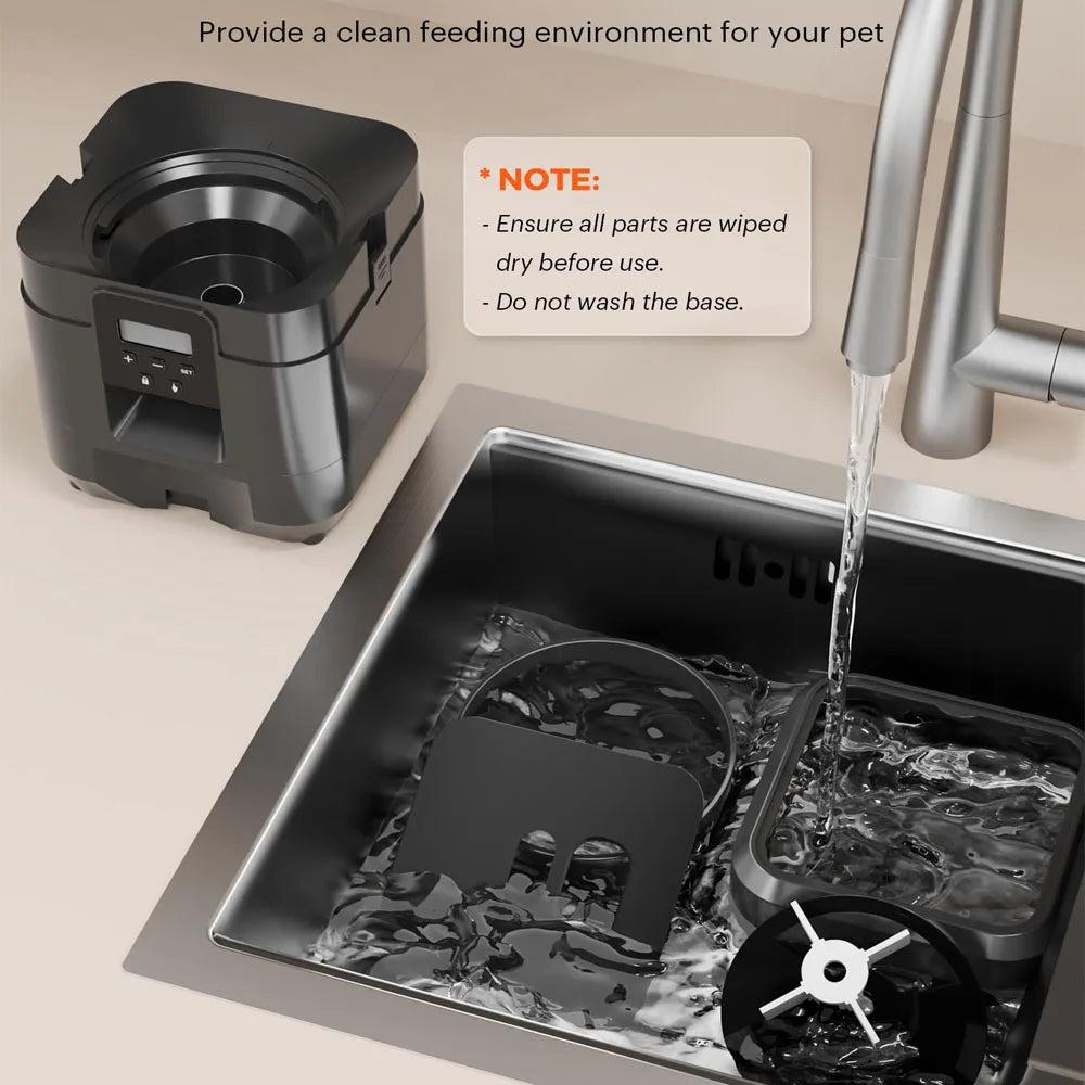 Smart Pet Feeder – Automatischer Futterspender für Hunde & Katzen mit Zeit- & Portionskontroller