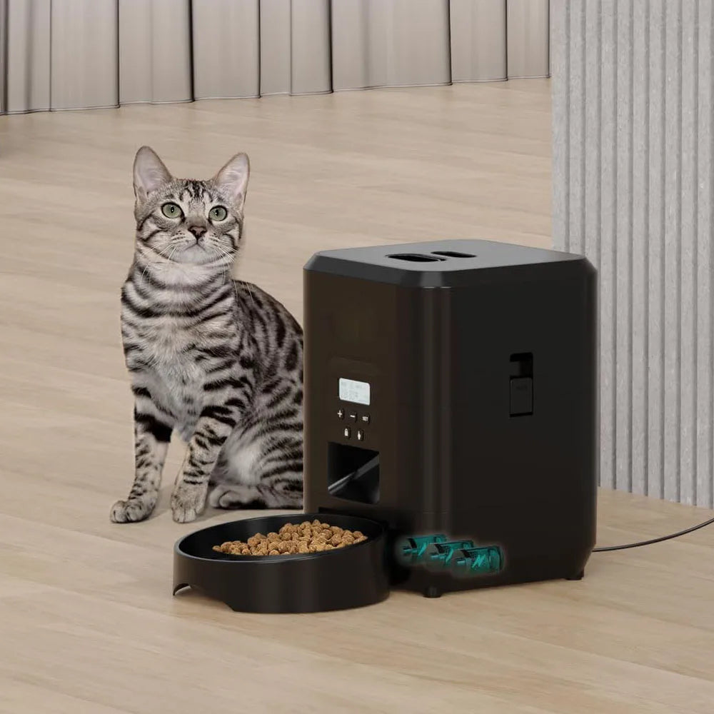 Smart Pet Feeder – Automatischer Futterspender für Hunde & Katzen mit Zeit- & Portionskontroller