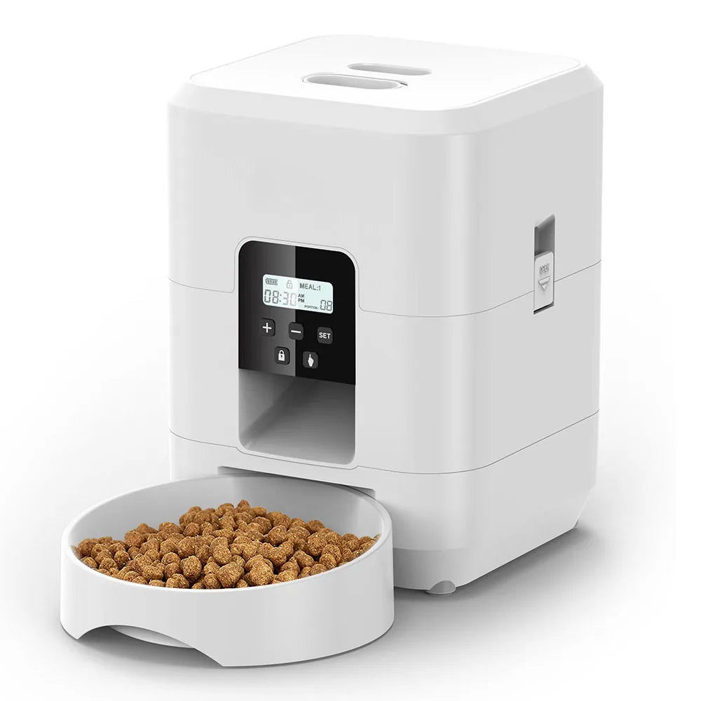 Smart Pet Feeder – Automatischer Futterspender für Hunde & Katzen mit Zeit- & Portionskontroller